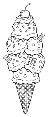 The Giant Ice Cream Mountain