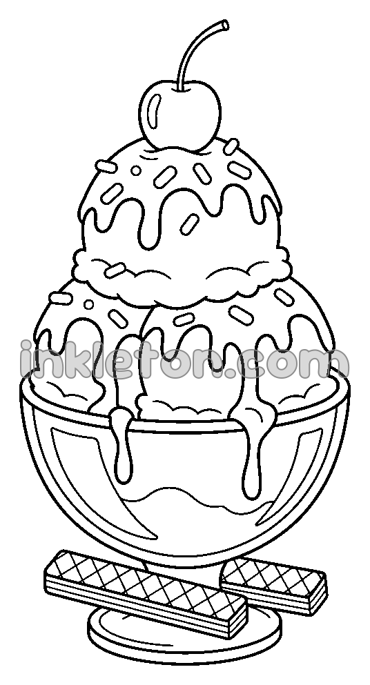 Giant Ice Cream Sundae Mountain