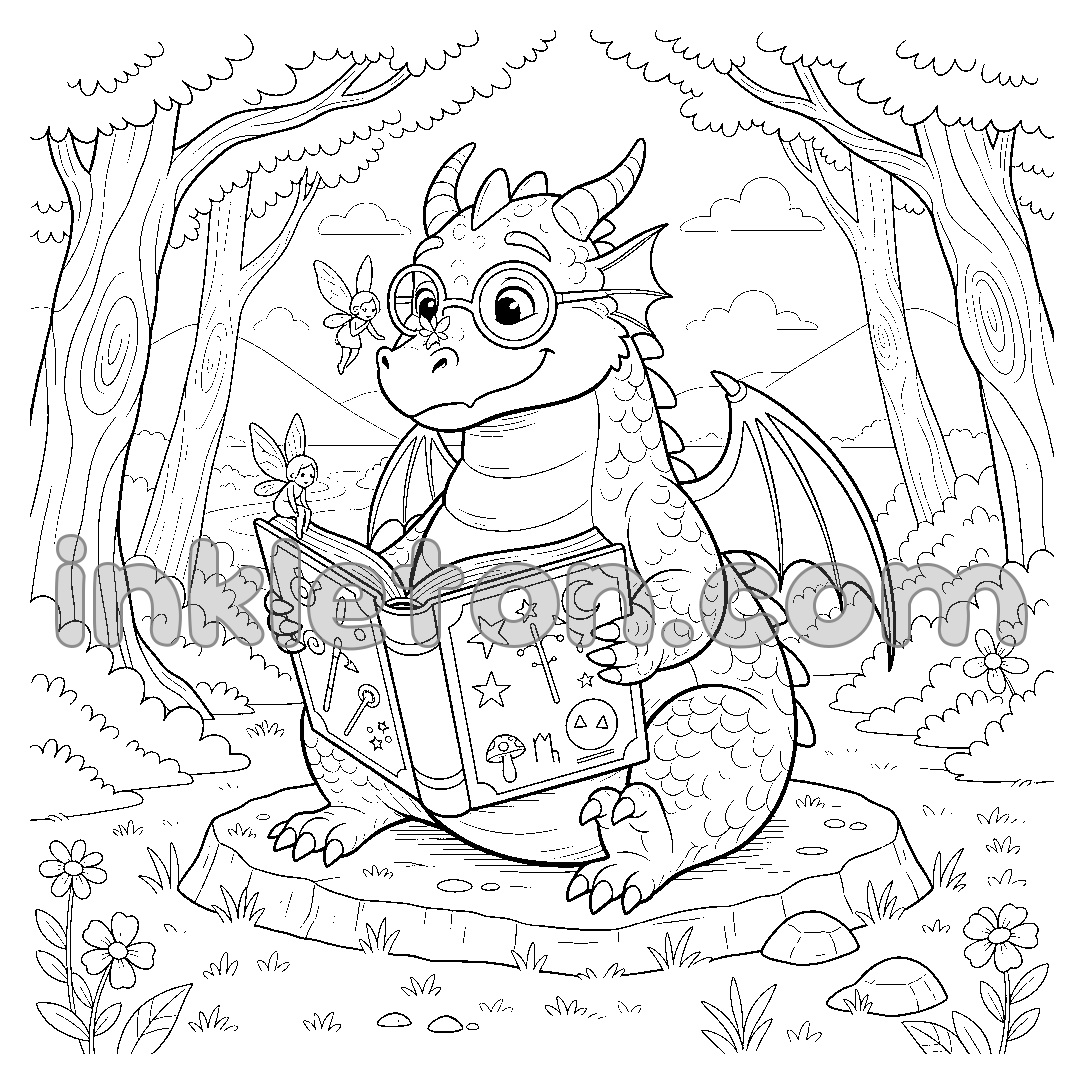Storytime with the Library Dragon