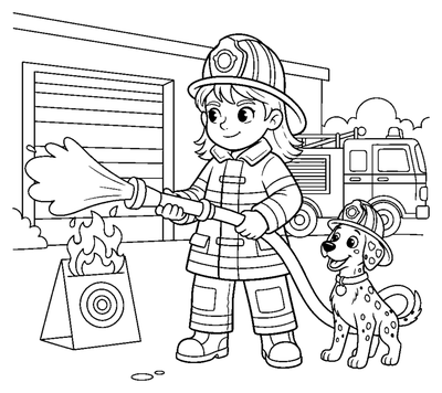Héros pompier junior