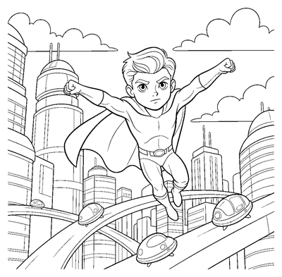 Sky Guardian Over the City