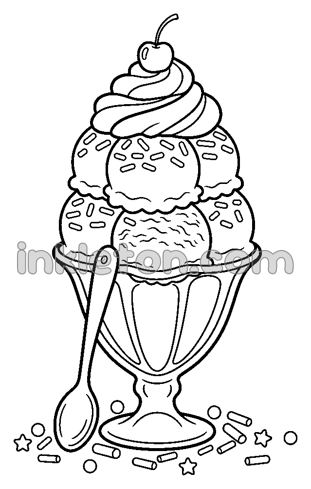 The Towering Ice Cream Mountain