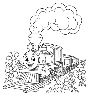 The Happy Steam Engine