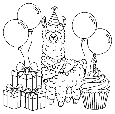 Birthday Llama Party