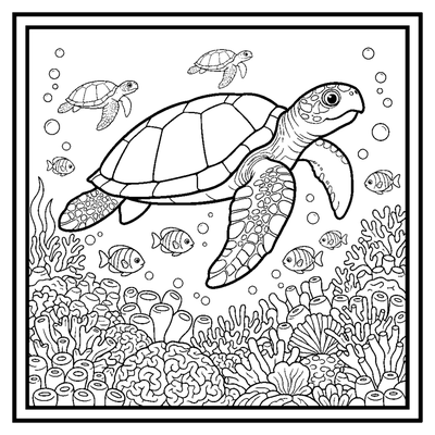 Deep Sea Turtle Adventure