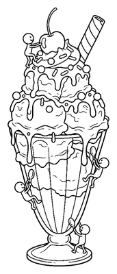 Giant Ice Cream Mountain