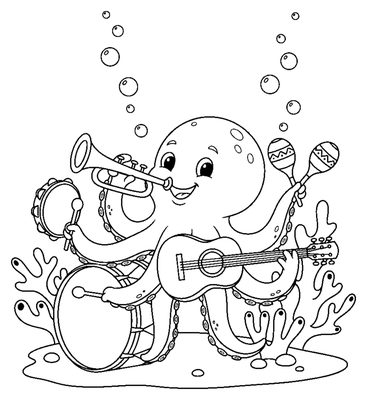 Blækspruttens enmandsband