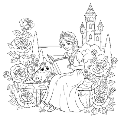 The Princess and Her Frog Friend