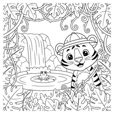 Tiger Explorer in the Jungle