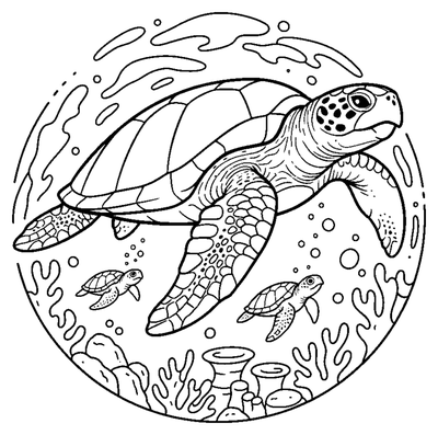 Sea Turtle Reef Patrol