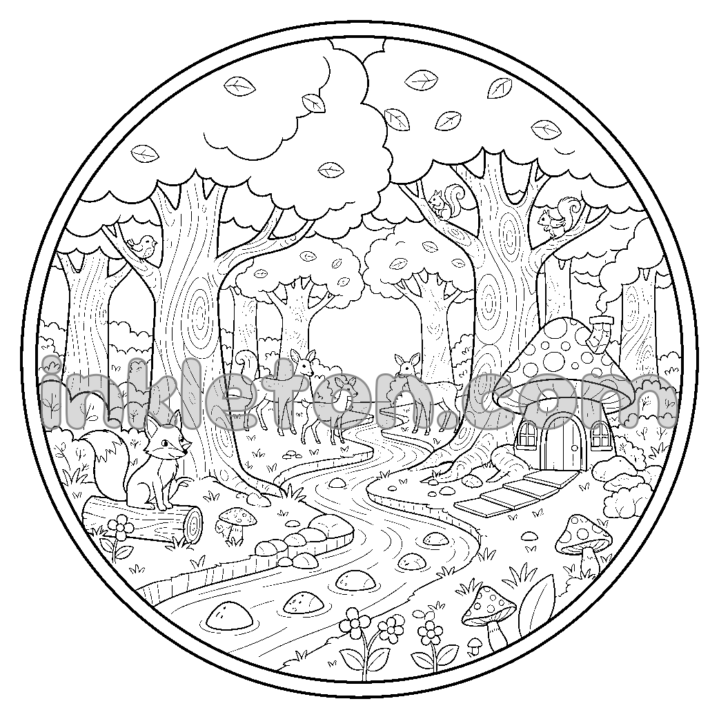 Autumn Forest Friends