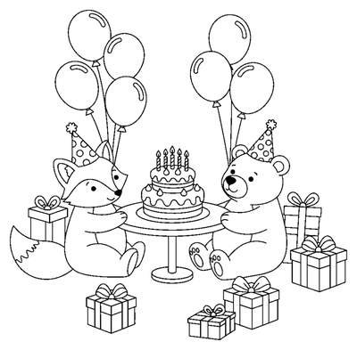 Bursdagsfest for skogens venner