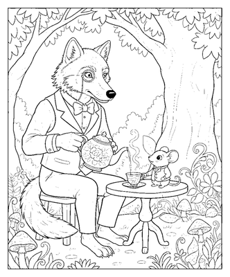 Čajový dýchánek Šviháka Vlka