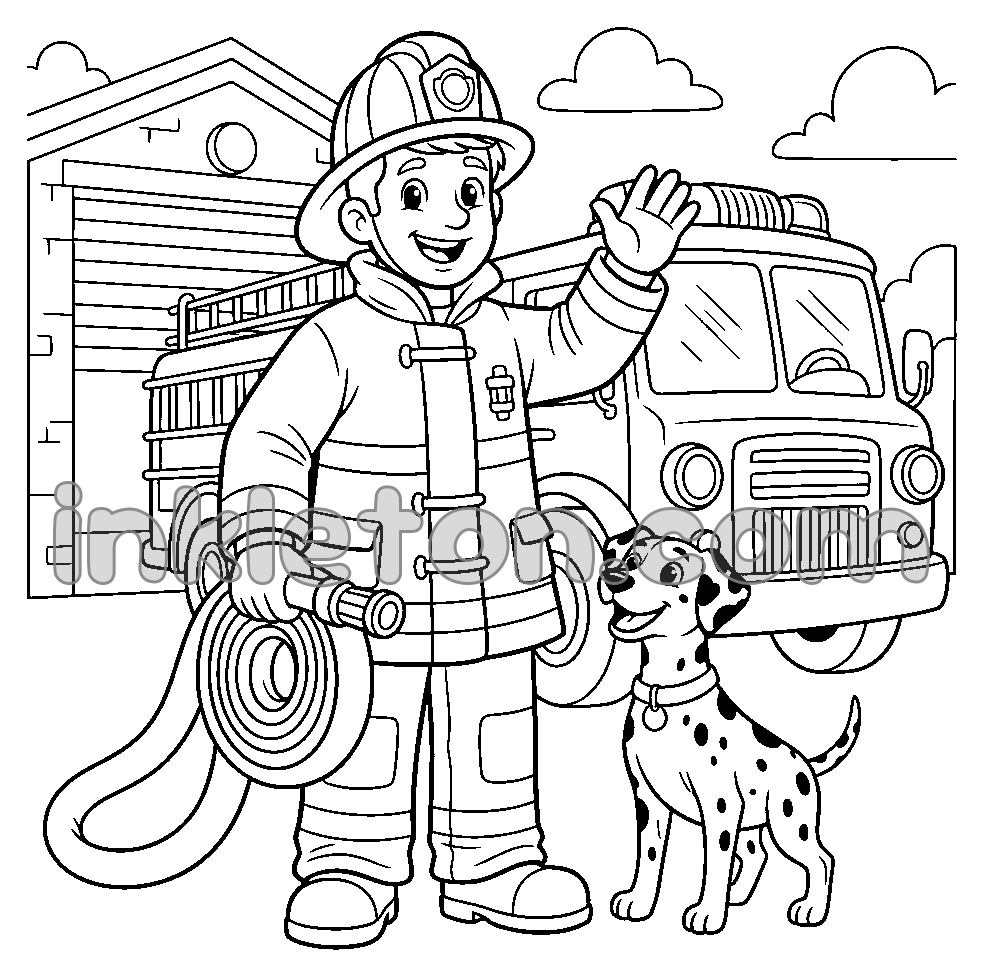 The Friendly Neighborhood Firefighter