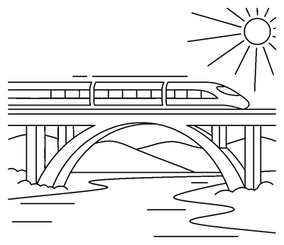 High-Speed Bullet Train