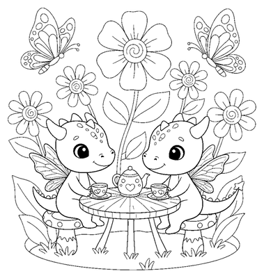 Čas na čaj v kouzelném lese