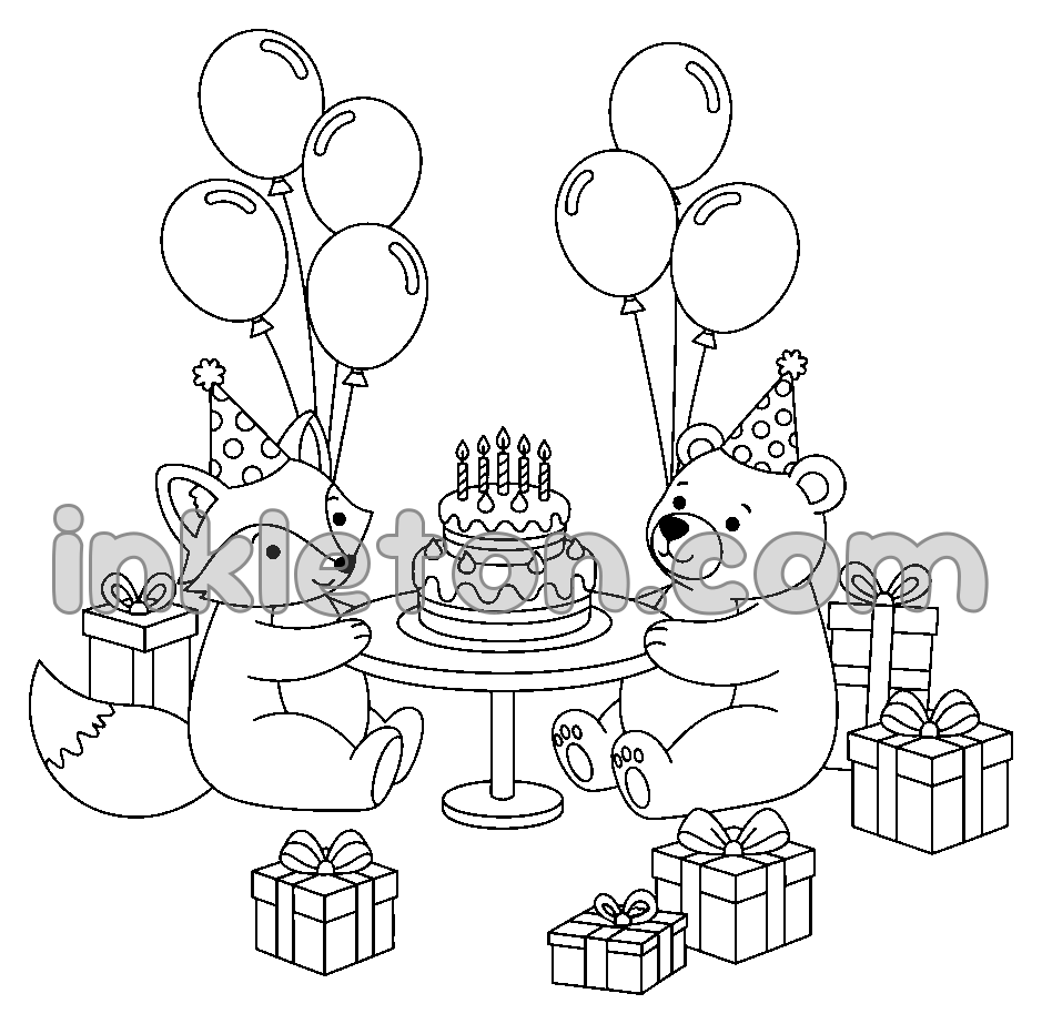 Bursdagsfest for skogens venner