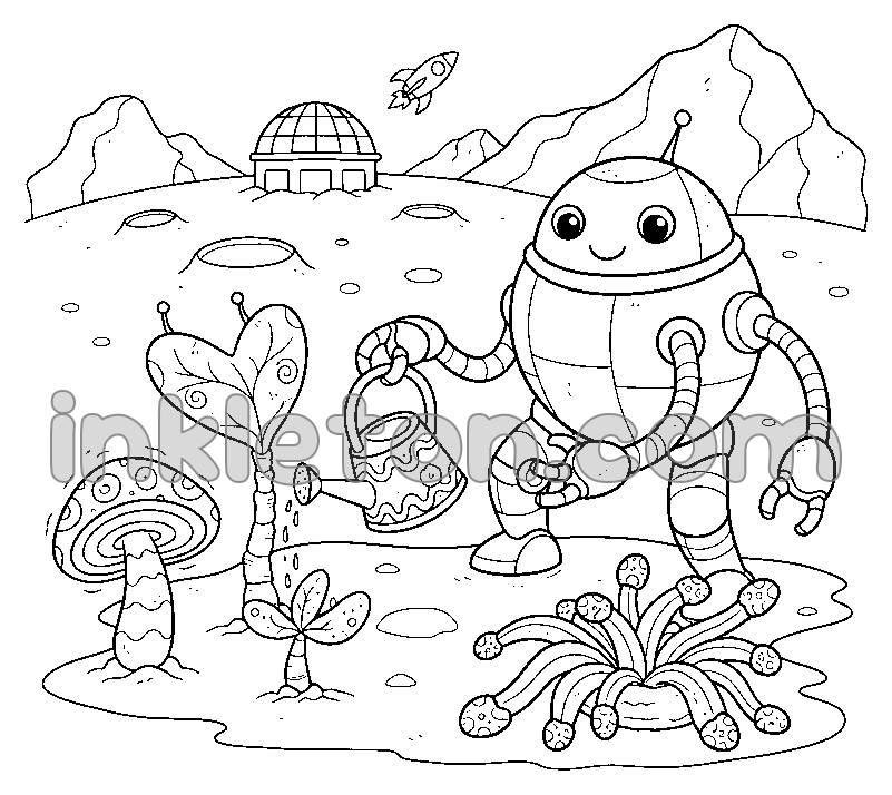 Robot Gardener on Mars