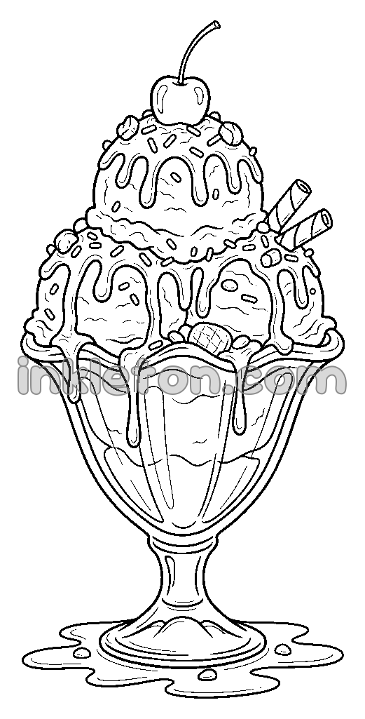 The Giant Ice Cream Mountain