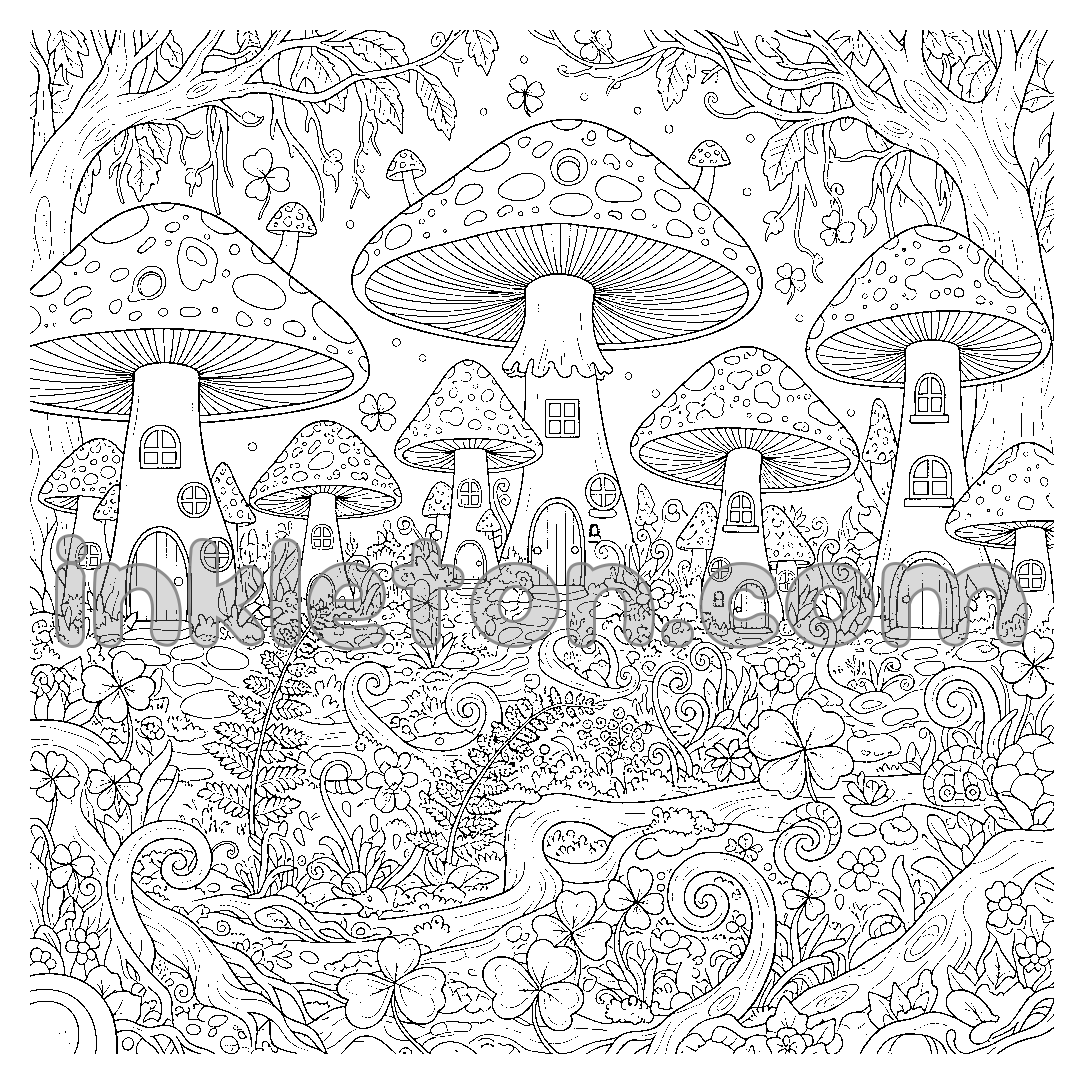 Das geheime Pilzdorf