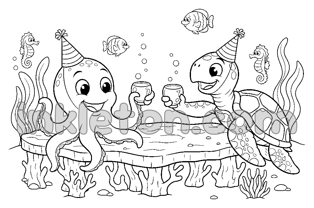 Underwater Tea Party