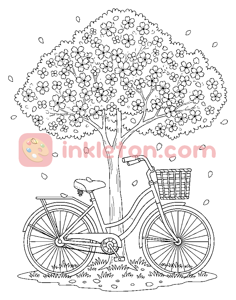 Page de coloriage Croiseur Cherry Blossom à imprimer