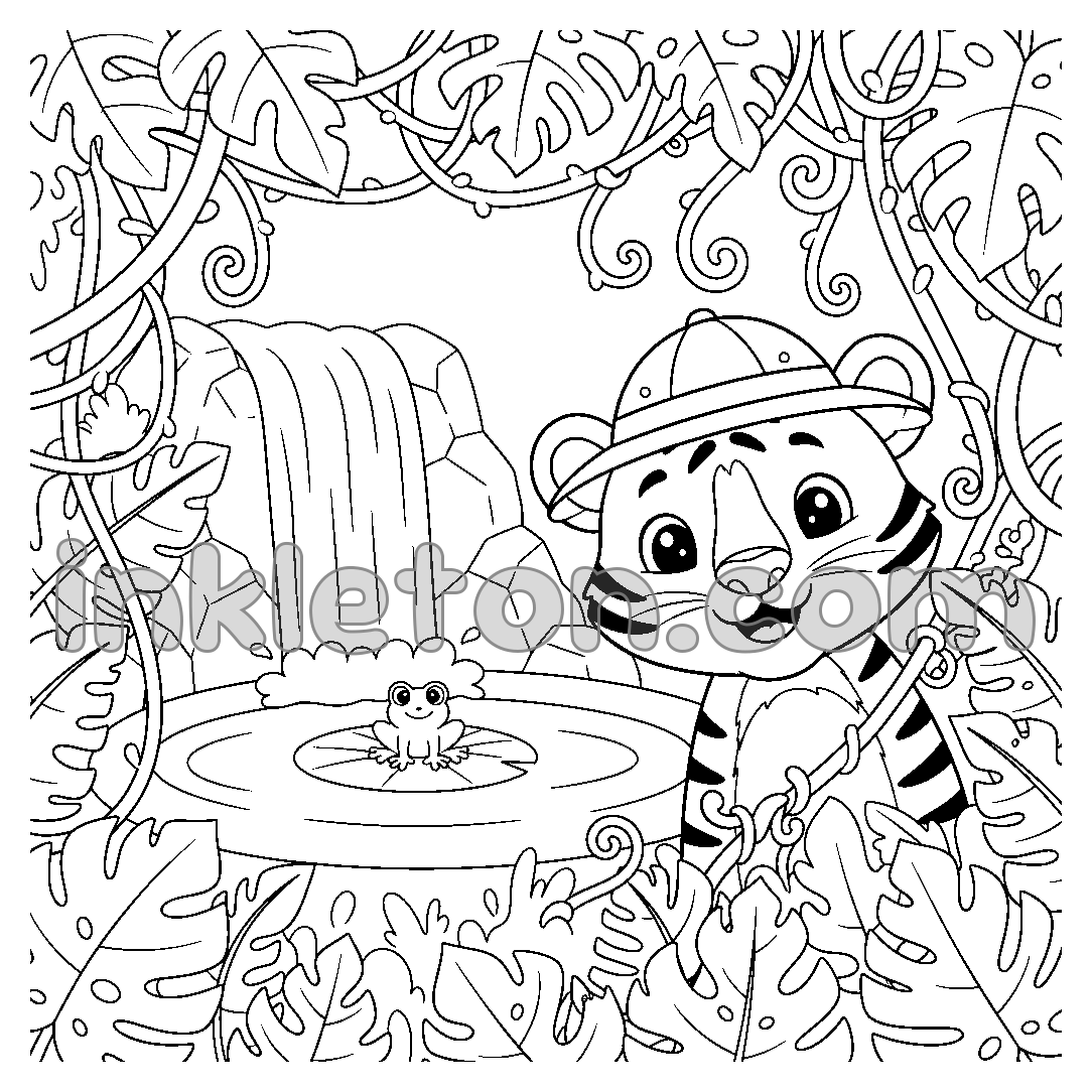 Tiger Explorer in the Jungle