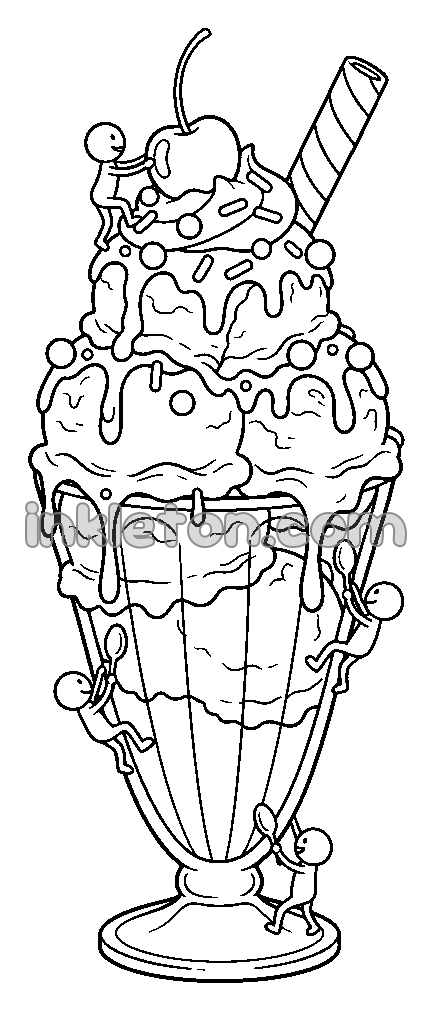 Giant Ice Cream Mountain