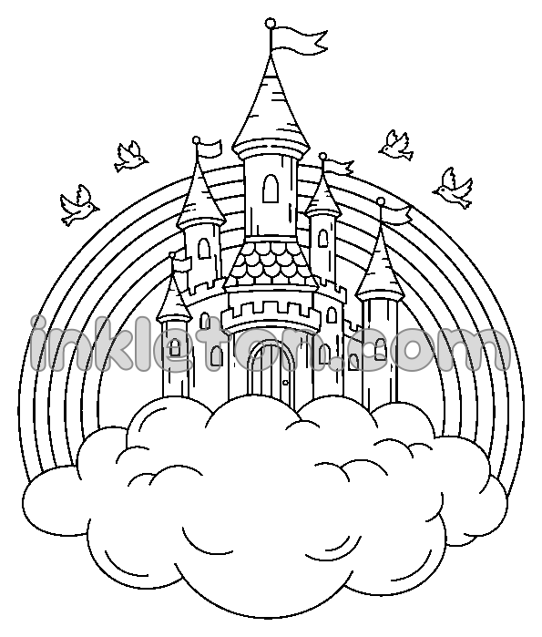 Royal Castle on a Cloud