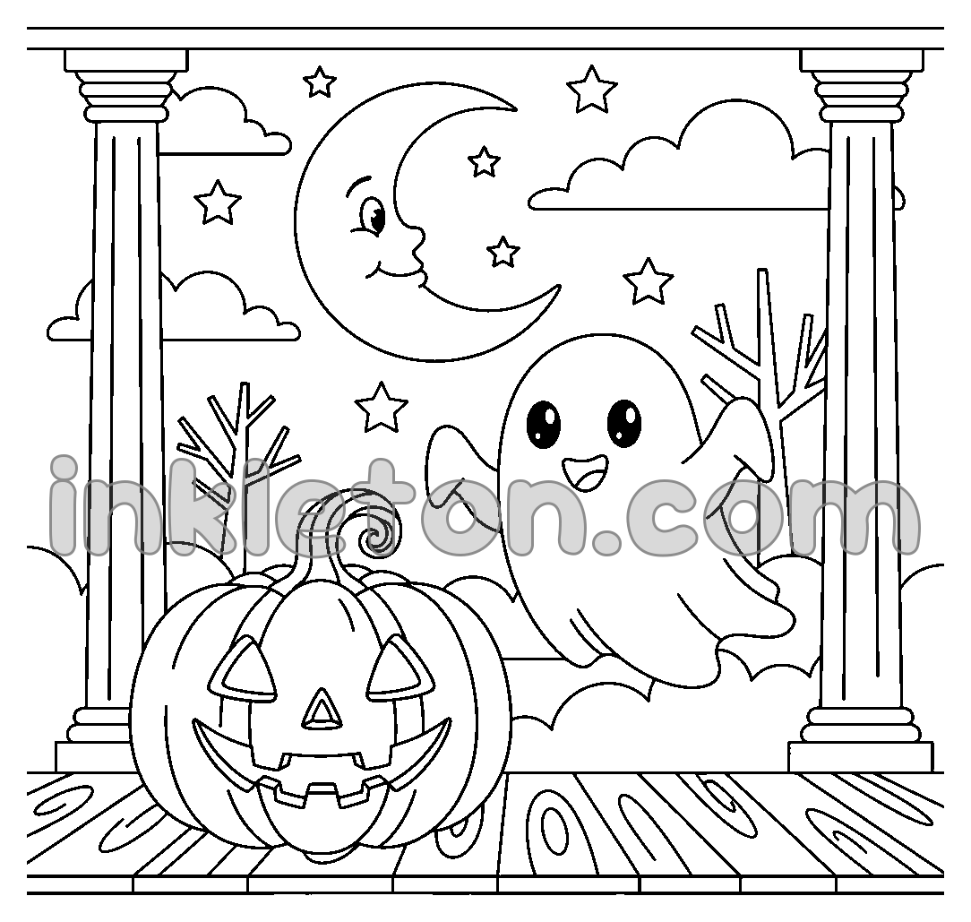 Célébration de la nuit d'Halloween