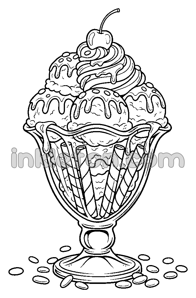 Giant Ice Cream Mountain