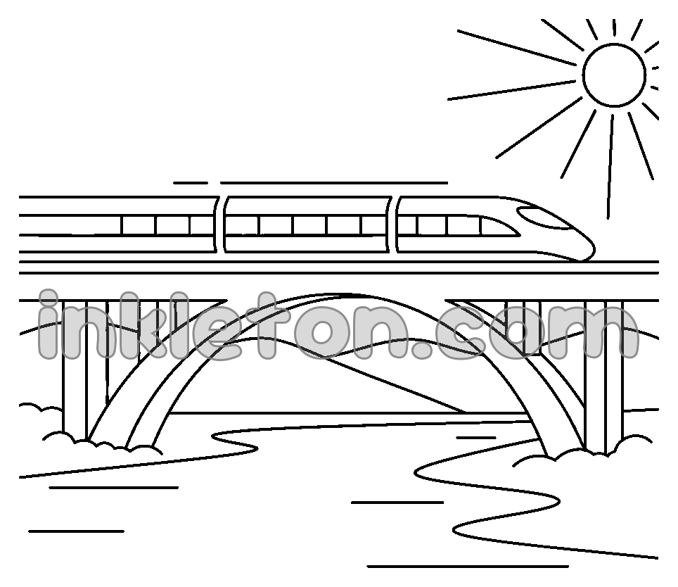 High-Speed Bullet Train