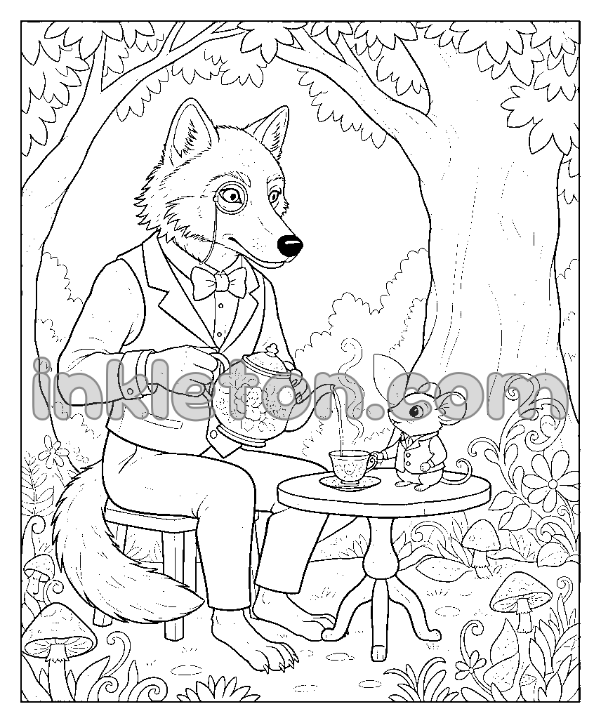 Dapper Wolfs tebjudning