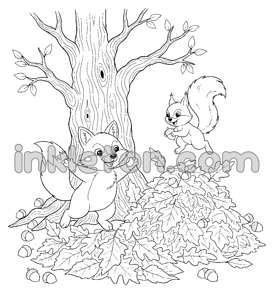 Autumn Forest Hide-and-Seek